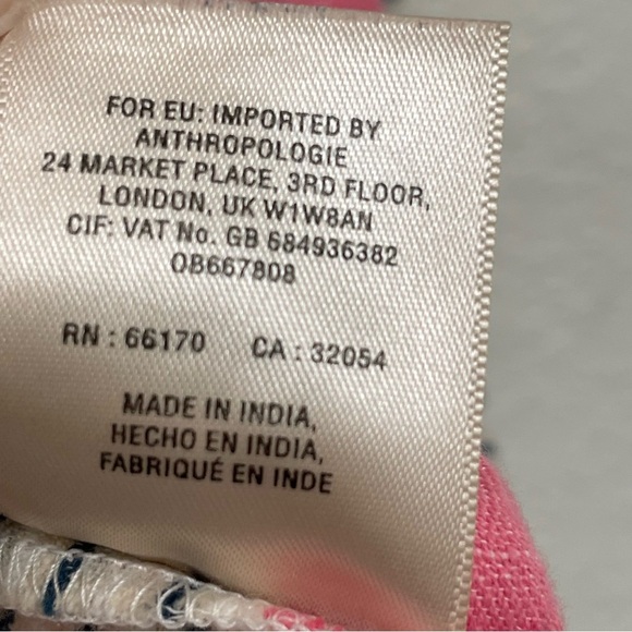 Anthropologie Holding Horses Monroe Striped Button Down Oversized Top Size M/L - Picture 7 of 12